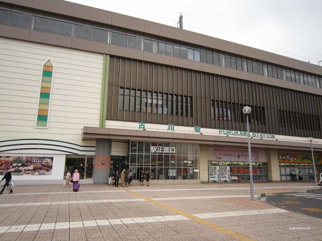 明日は古川です。